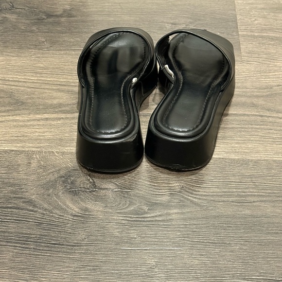 Target Black Slide Sandals - Picture 4 of 6
